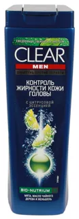 Clear Men Anti-Dandruff Shampoo for Oily Hair, 400 ml — photo 2