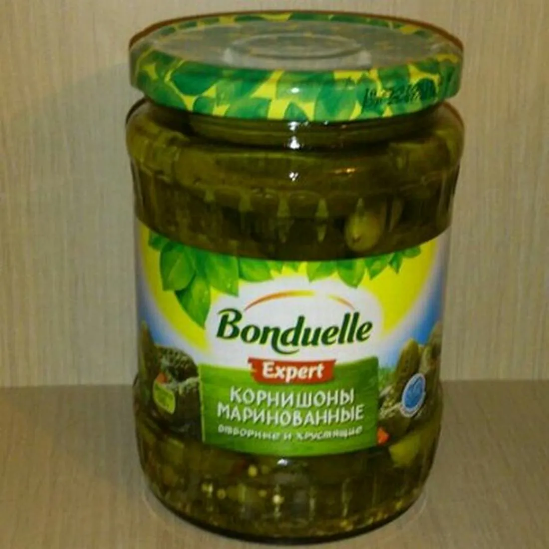 Bonduelle Pickles 3-6 cm jar 580 ml