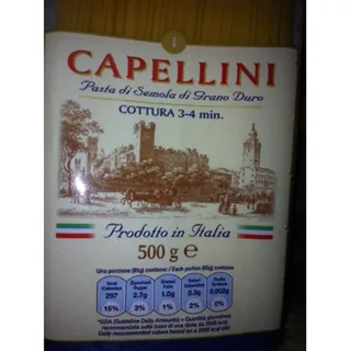 Del Castello Capellini Pasta 500g — photo 2