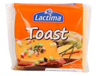 Lactima Toast Processed Sliced Cheese 36.2% flow pack 130g — photo 2