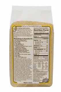 Bob's Red Mill Millet Grits/Flour 16 oz, 3 pk — photo 2