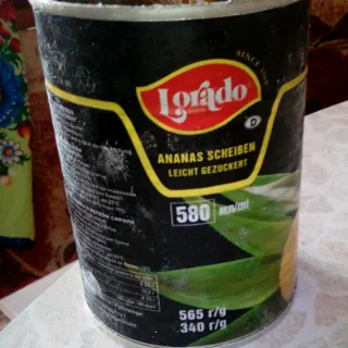 Lorado Pineapple Slices in Light Syrup Tin 565ml — photo 4