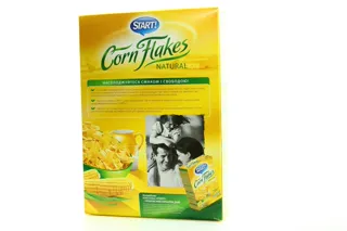 Start! Dry Breakfast Natural Corn Flakes 375g — photo 4