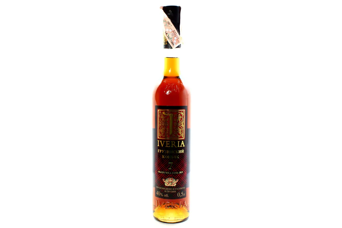 Iveria Georgian Cognac 7 Years 40% 0.5L