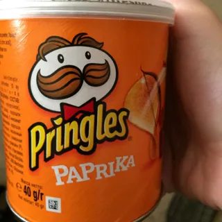 Pringles Paprika Potato Chips Tub 40g — photo 6
