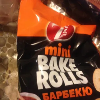 7 Days Mini Bake Rolls barbecue flavor 80g — photo 2