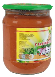 S Babushkinoi Griadky Zucchini Caviar 500g Jar — photo 3