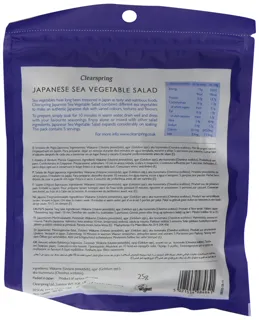 Clearspring Japanese Sea Vegetable Salad 25g (3 pack) — photo 5