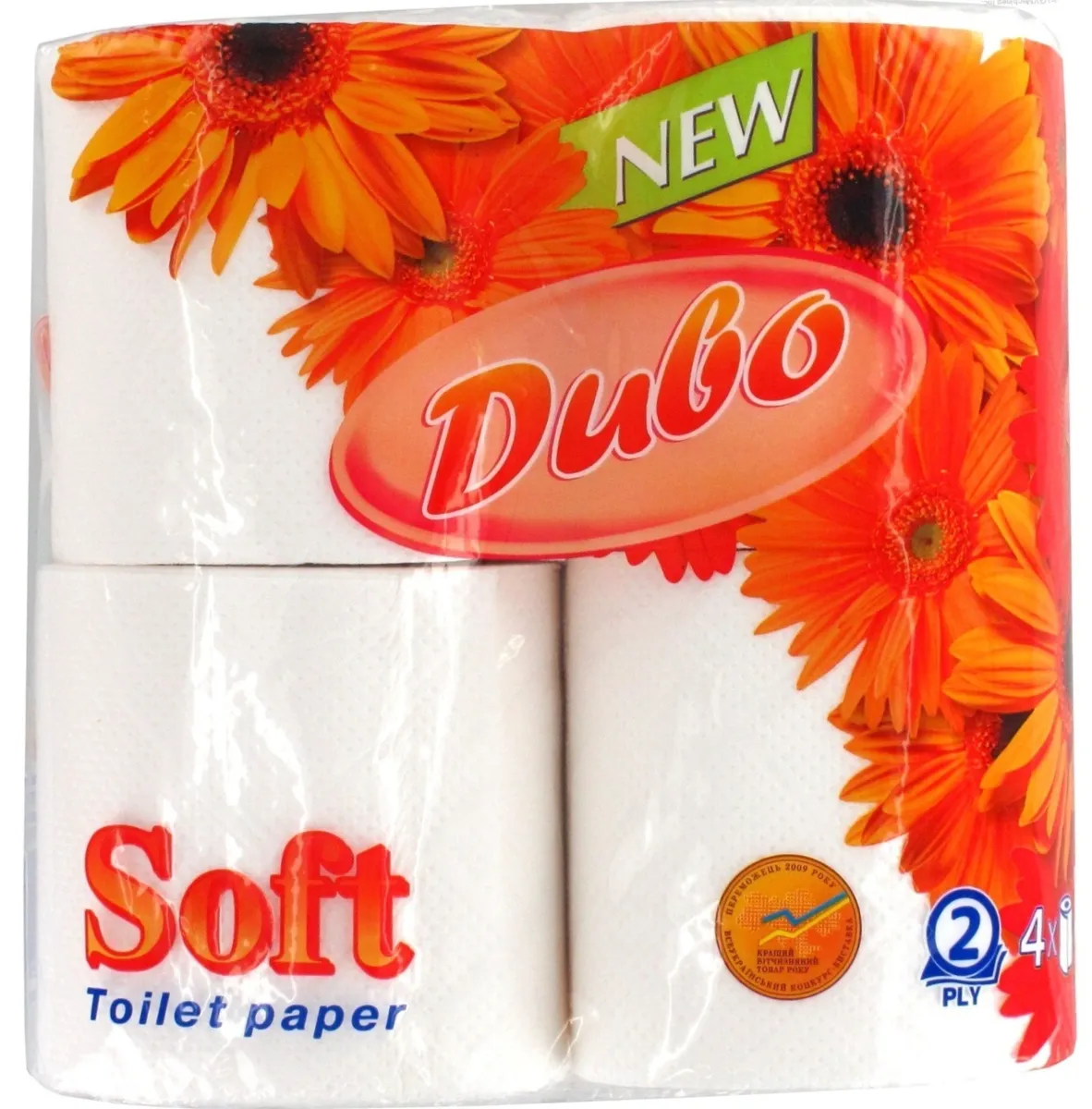 Dyvo Soft toilet paper 2-ply 4pcs