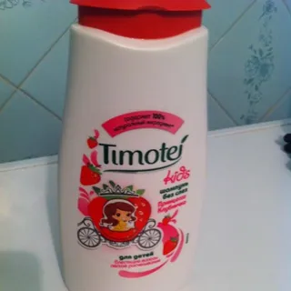 Timotei Princess Strawberry Shampoo for Kids 250ml — photo 3