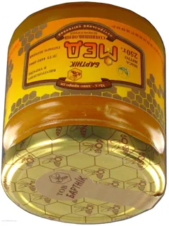 Bartnik Sunflower Honey Glass Jar 250g — photo 4