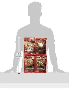 Betty Crocker Cookie Mix Variety Pack 4 pcs: Chocolate, Peanut Butter, Oatmeal, Sugar - 30+ Cookies each — photo 3