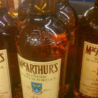 Whiskey MacArthur's 40% 1000ml glass bottle Scotland — photo 4
