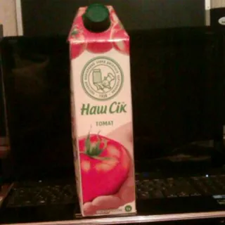 Nash Sik Tomato Juice with Pulp 1L Tetra Pak — photo 4