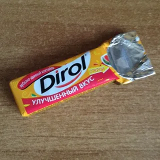 Dirol Watermelon Melon Cocktail Chewing Gum 14g — photo 4