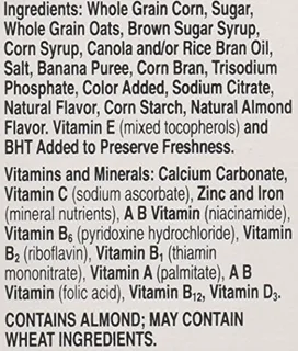 BANANA NUT cereal flakes 1 x 309g BOX American import — photo 5