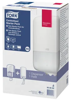 Tork M2 Centrefeed Paper Dispenser Starter Pack + Spare 275 m — photo 4