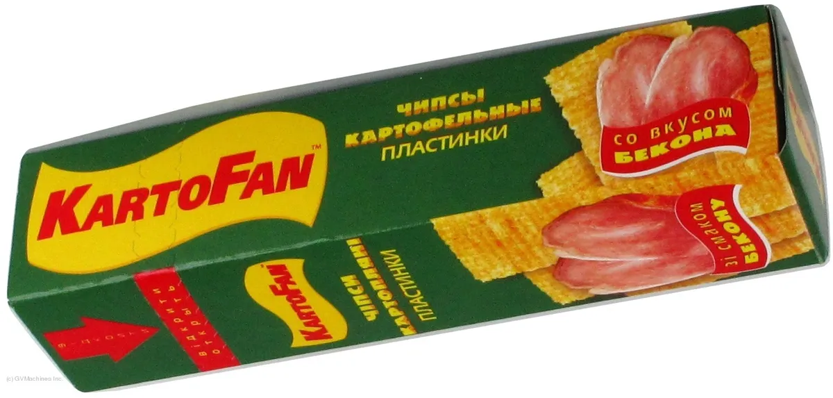 Kartofan Potato Chips Bacon Flavor 70g
