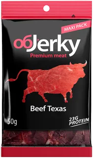 Objerky Texas Style Beef Jerky Soft Flow Pack 50g — photo 2