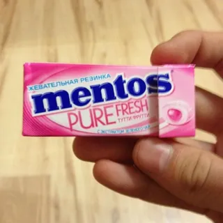 Mentos Pure Fresh Tutti Frutti Chewing Gum 15g — photo 2