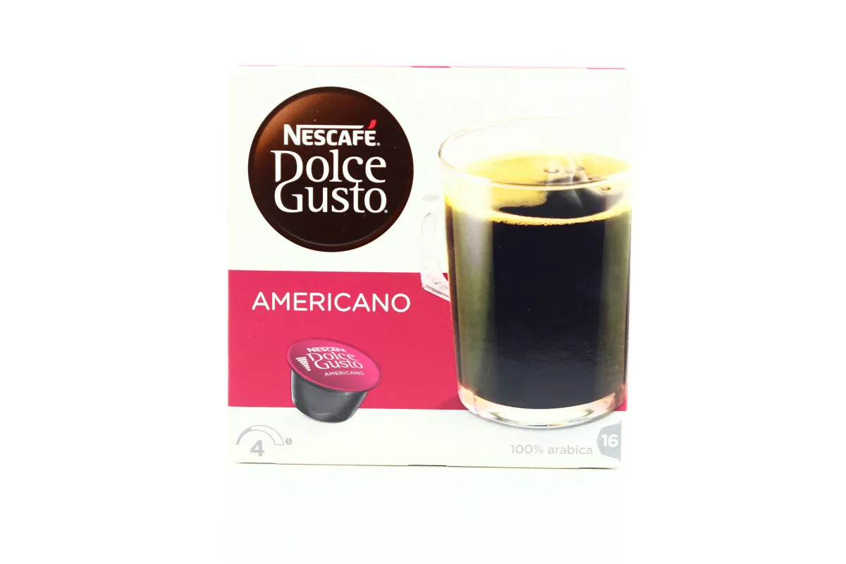 Nescafe Dolce Gusto Americano coffee capsules 160g, 16pcs