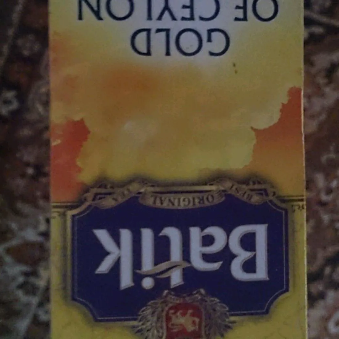 Batik Black Tea Ceylon Gold 25 Bags