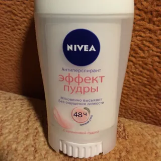 Дезодорант твердий-антиперспірант Nivea Ефект Пудри 40 мл — фото 9