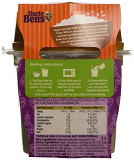 Uncle Bens® Medium Curry Microwave Rice — photo 7