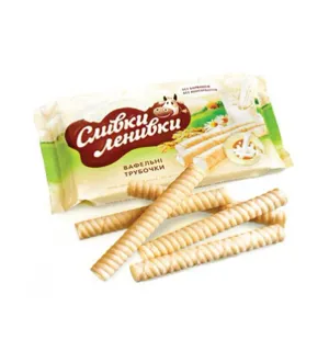 Roshen Lazy Cream Waffle Rolls 222g — photo 5