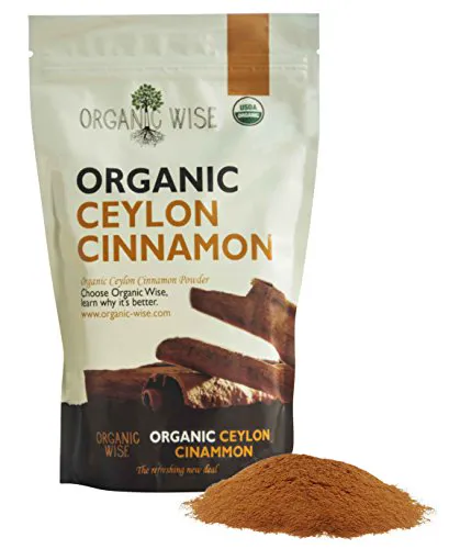 Organic Wise Цейлонская мелена кориця, 1 фунт