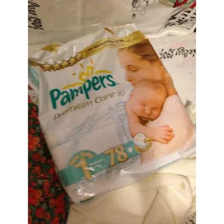 Pampers Premium Care 1 NewBorn Diapers Economy Pack 78pcs — photo 4