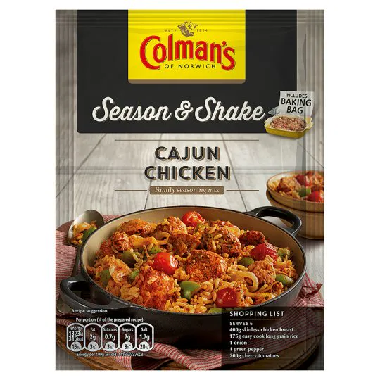 Colmans Cajun приправка для курки