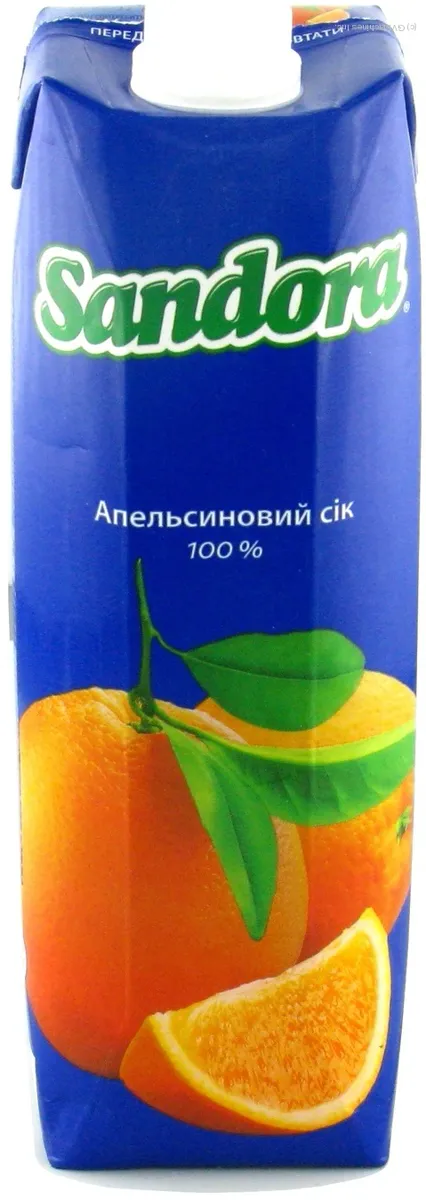 Сік Sandora Апельсиновий пюр пак 1л