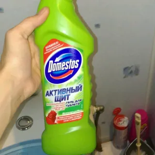 Domestos Active Shield Lime Fresh Toilet Cleaner 750ml — photo 8