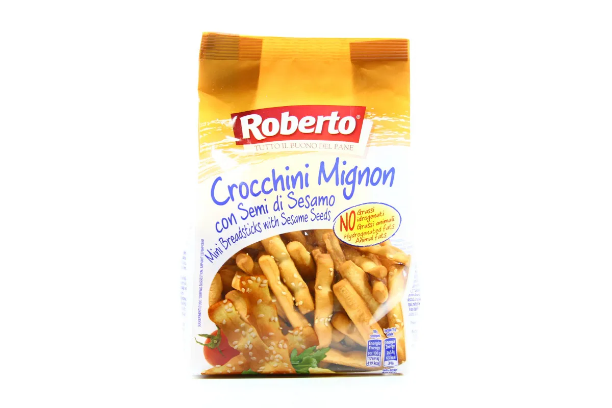 Roberto Crokini Bread Sticks with Salt and Sesame 150g