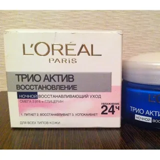 L'Oreal Trio Active Restoring Night Face Cream 50ml — photo 14