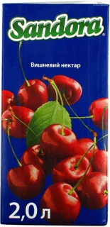 Sandora Cherry Nectar Clarified Pasteurized 2L — photo 2