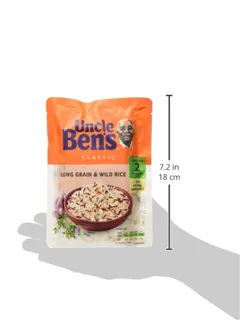 Uncle Bens® Classic Long Grain Enhanced Wild Microwave Rice — photo 5