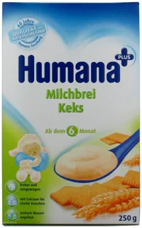 Каша дитяча Humana молочна з печивом суха з 6 місяців 250г — фото 4