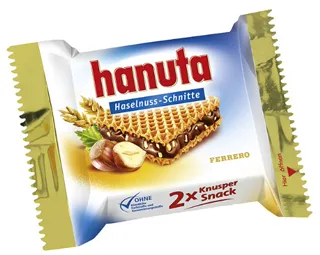 Ferrero Hanuta Wafers with Hazelnut Cream, 18x2pcs (36pcs) — photo 6
