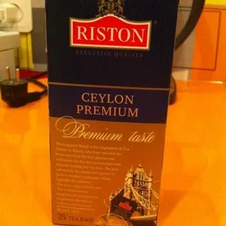 Riston Ceylon Premium Black Tea Small Leaf 25x2g Tea Bags Sri Lanka — photo 2