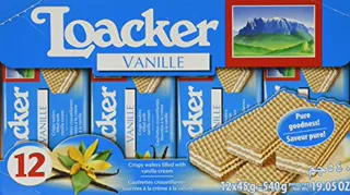 Loacker Vanilla Wafers (12 / 1.59oz) — photo 2