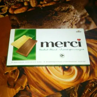 Mersy Chocolate with Hazelnuts and Almonds 100g — photo 2
