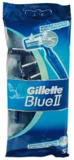 Gillette Blue II Disposable Razor 5pcs — photo 2