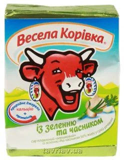 Vesela Korivka processed cheese with herbs and garlic creamy 50% 90g pack — photo 7