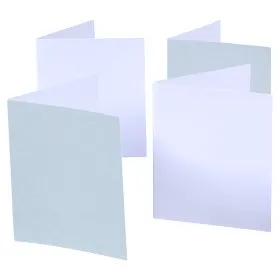 ASDA Plain Blue and Cream Gift Tags
