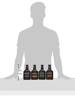Соус для барбекю Jack Daniels Combo (упаковка 4 асорті смаків) — фото 3