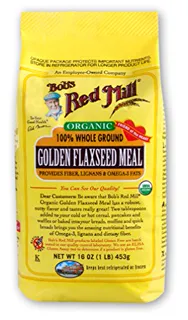 Bobs Red Mill Organic Whole Ground Golden Flaxseed 1 lb — photo 2