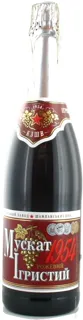 Ukraine Sparkling Rosé Semi-Sweet Muscat 0.75L KZShV — photo 2