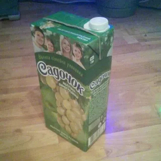 Sadochok Apple Green Grape Nectar Tetra Pak 1.93L — photo 4